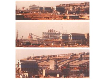 Installation of Parts of Ahwaz Steel Complex