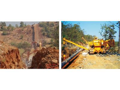 Laying of 18"as Pipeline - In INDIA 130 kms (EPC)