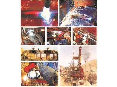 تغییر مسیر خط لوله انتقال گاز در عسلویه - ٥٦ اینچ به طول 14 کیلومتر