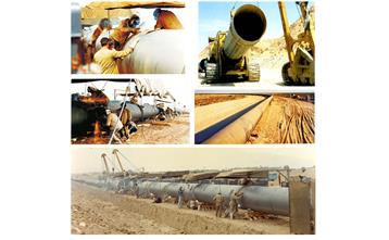 Laying of 56” Crude Oil Line Moharram  Project ,  section 3 , Phase 1 , from Mond River to Bandar –E-Taheri