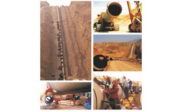 Laying of 56" Main Gas Pipeline , South Pars Field (EPC)