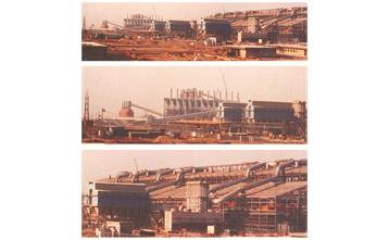 Installation of Parts of Ahwaz Steel Complex