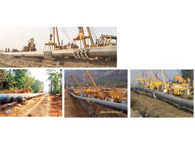 خط لوله انتقال گاز پانول - داب هول فاز دوم - قطعه اول به طول 82 کیلومتر (30 اینچ 68 کیلومتر و 4 اینچ 14 کیلومتر)