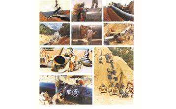 IGAT III, Section 3 - Laying of 56" Gas Line