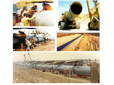 طرح محرم ، خط لوله 56 اینچ انتقال نفت خام فاز اول قسمت سوم از رودخانه موند تا بندر طاهری استان بوشهر