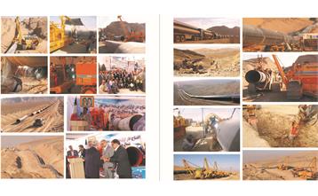 Laying of 48” Gas Pipeline , North – North Easte (pc)