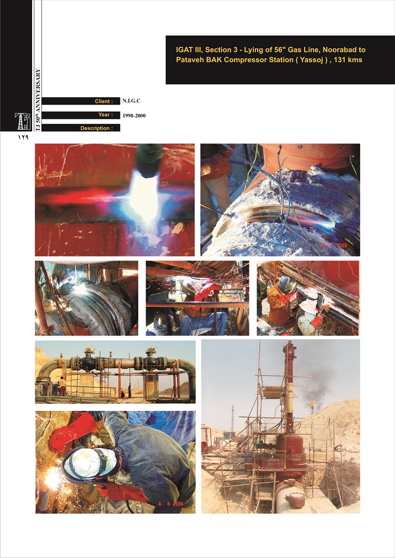 IGAT III , Section 3 – Laying of 56” Gas Line