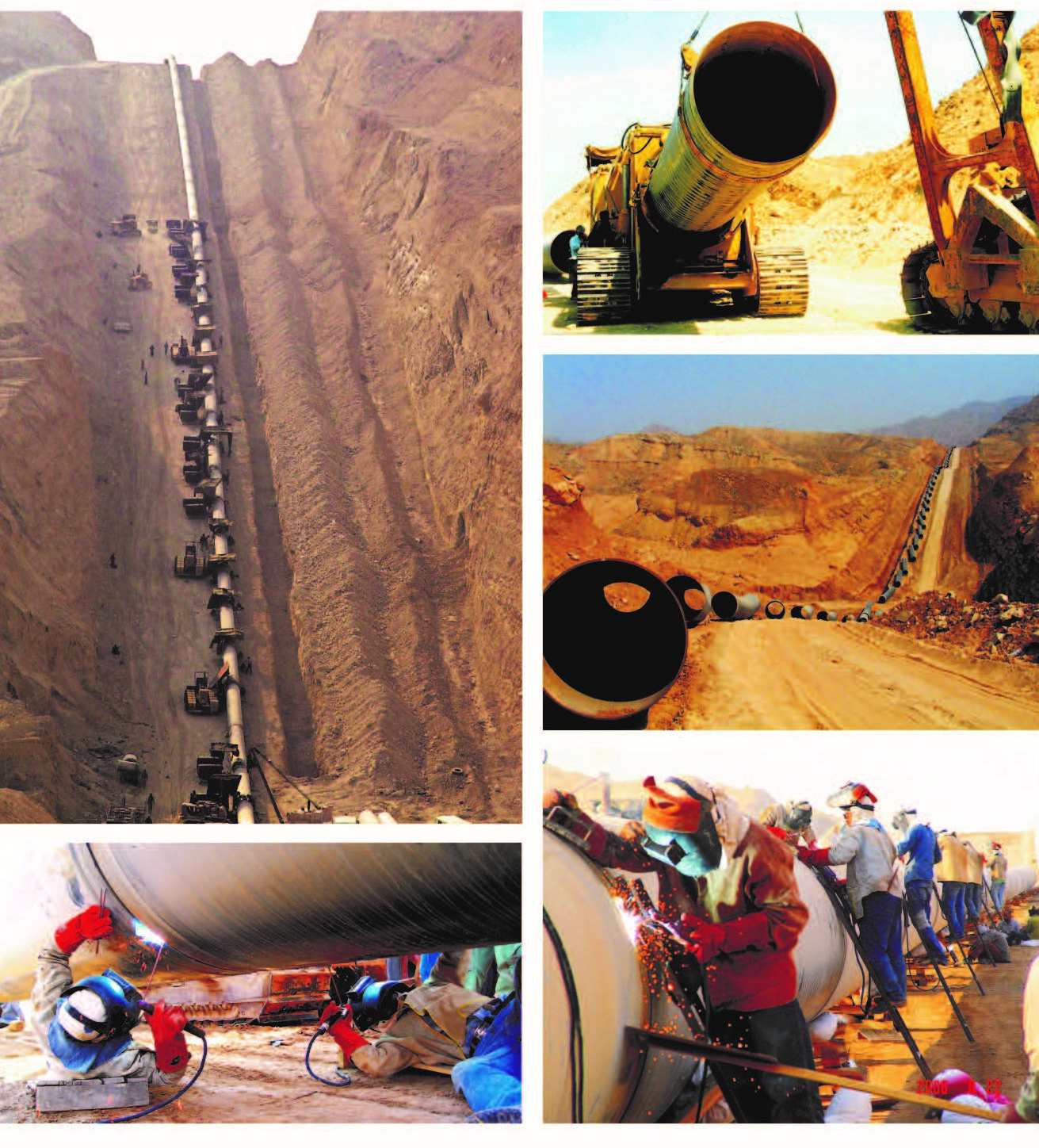 خط لوله 56 اینچ انتقال گاز ساحلی از فازهای 4 و 5 منطقه پارس جنوبی عسلویه استان بوشهر 1