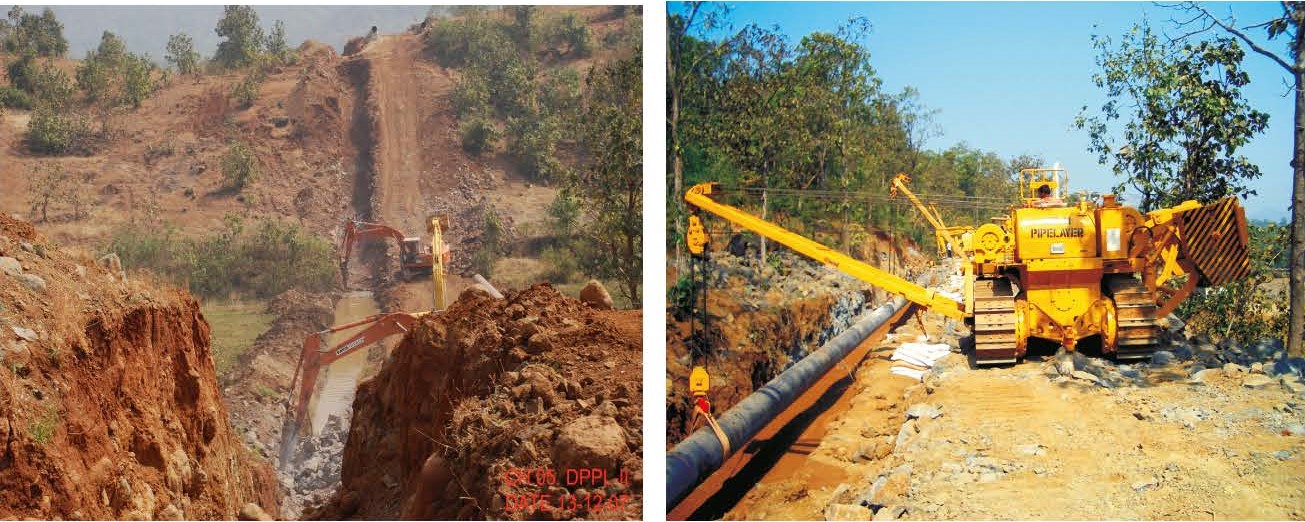 احداث خط لوله 18 انتقال گاز از موربی به موندرا